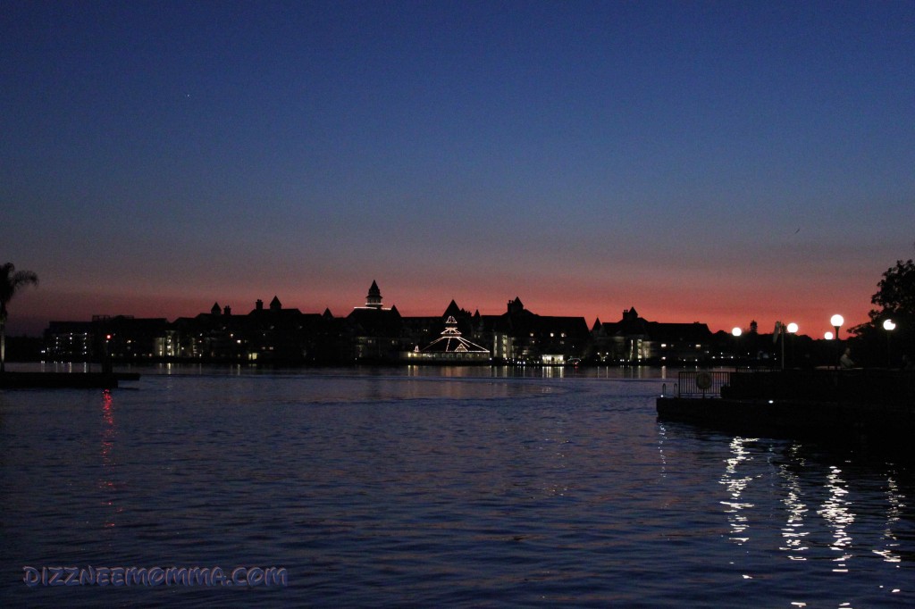 A Grand Floridian Sunset